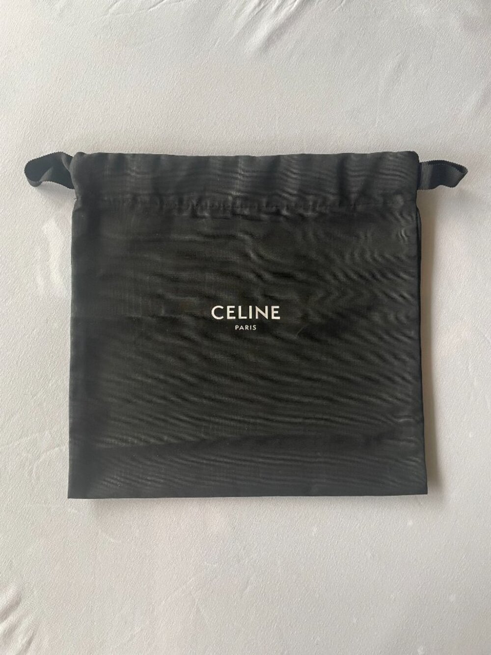 Celine Paris Dust Bag Ribbon Drawstring 11.75" x 11.75"